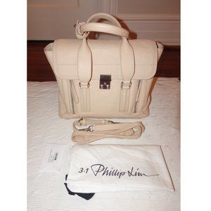 Phillip Lim Buff Pashli Medium Satchel Purse Bag